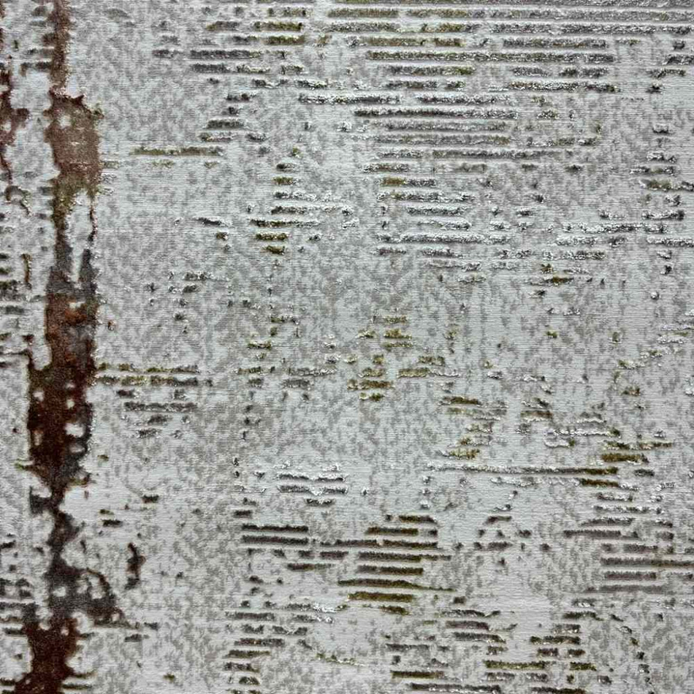 سجاد الماس تركي مودرن 35023D بيج برتقالي 150*220