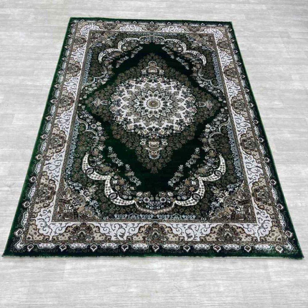 سجاد الماس كلاسيك تركي 10941A لون اخضر مقاس 200*300 سجاد الماس كلاسيك تركي 10941A لون اخضر مقاس 200*300