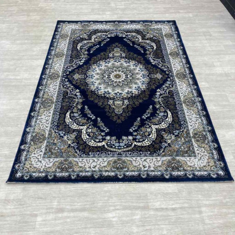 Almas Classic Turkish Carpet 10941A Navy Color Size 150*220