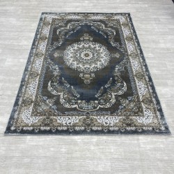 Almas Classic Turkish Carpet 10941A gray Color Size 100*200