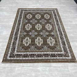 سجاد الماس كلاسيك تركي 10939A لون بني مقاس 120*170