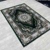 Turkish classic diamond carpet 10941A green color size 200*300