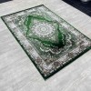 Turkish classic diamond carpet 10941A green color size 200*300