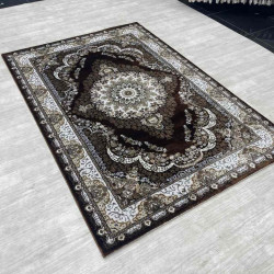 سجاد الماس كلاسيك تركي 10941A لون بني مقاس 150*220