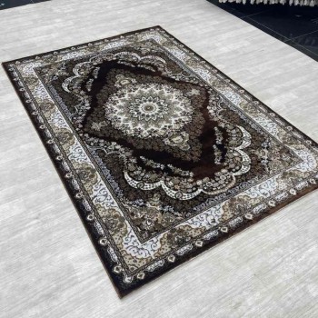 سجاد الماس كلاسيك تركي 10941A لون بني مقاس 150*220