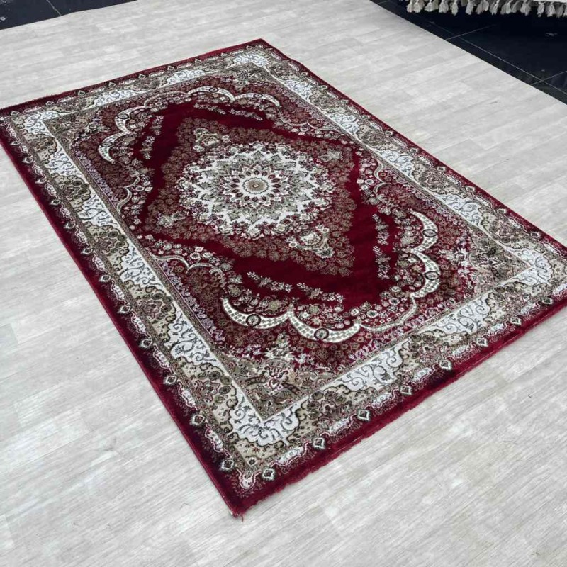 Almas Classic Turkish Carpet 10941A red color size 150*220