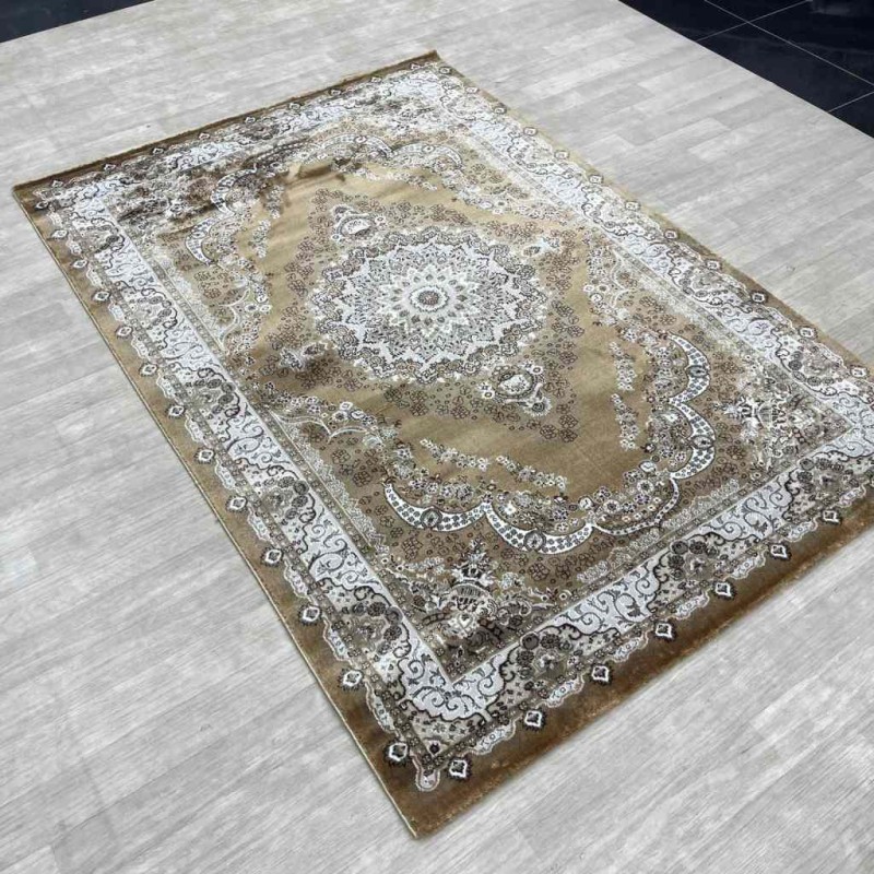 Almas Classic Turkish Carpet 10941A Beige Color Size 150*220