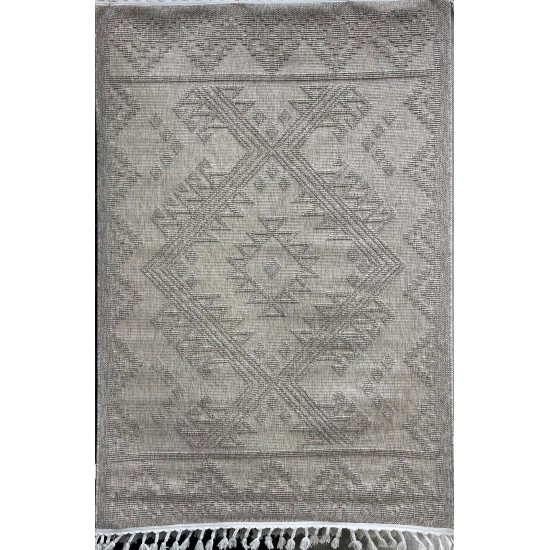 Asian Turkish Carpet 02385C Beige Beige Size 80*150