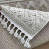 Asian Turkish Carpet 04165C White Size 50*80