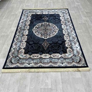 سجاد تركي كاشان 1019A كحلي مقاس 100*300