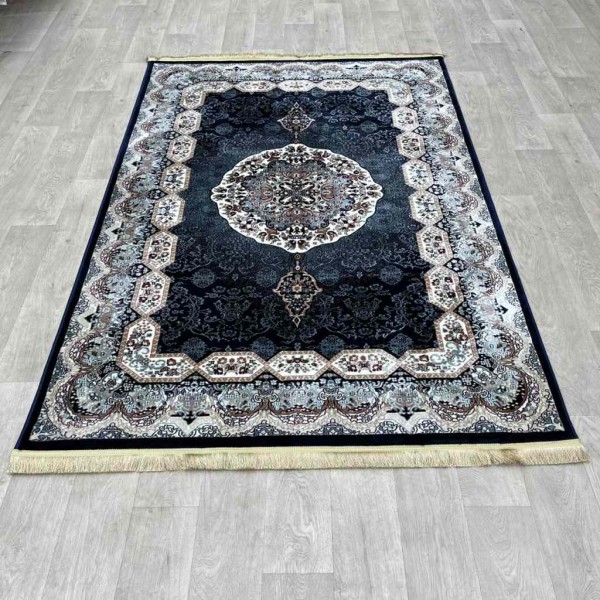 سجاد تركي كاشان 1019A كحلي مقاس 300*400
