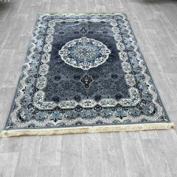 سجاد تركي كاشان 1019A رصاصي مقاس 50*80