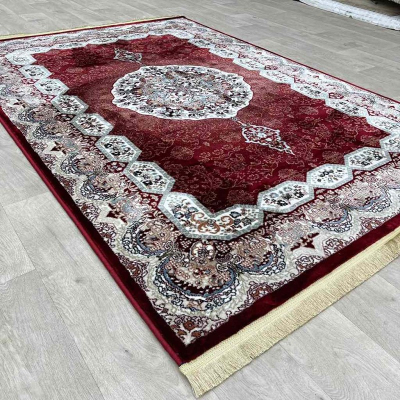 سجاد تركي كاشان 1019A احمر مقاس 500*700