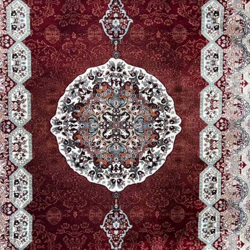 سجاد تركي كاشان 1019A احمر مقاس 500*700