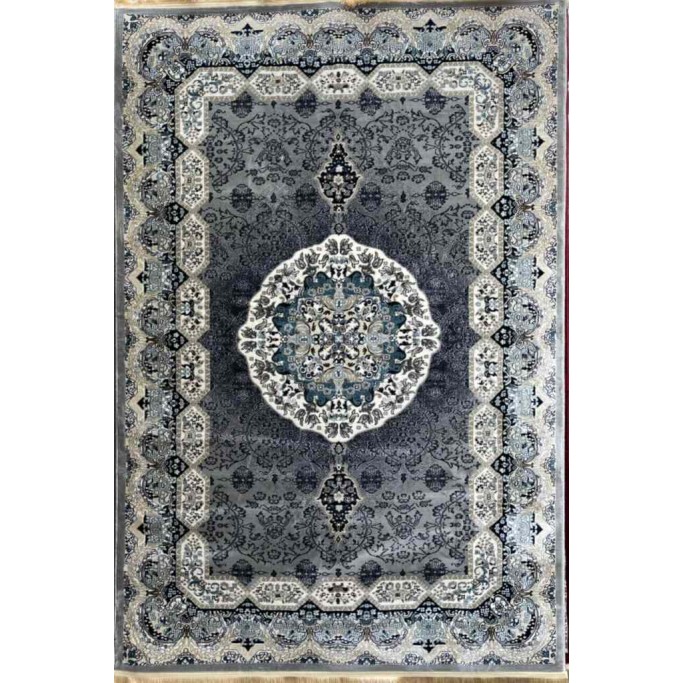 سجاد تركي كاشان 1019A رصاصي مقاس 100*300