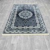 Turkish carpet Kashan 1019A gray size 250*350