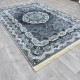 Turkish carpet Kashan 1019A 11 mm gray size 400*600