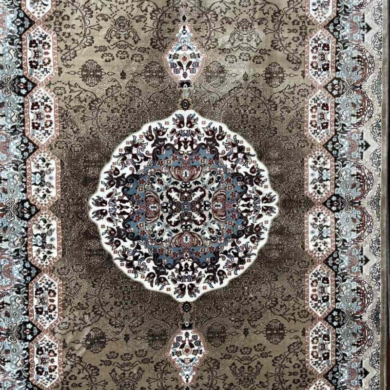 سجاد تركي كاشان 1019A بيج مقاس 500*700