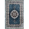 سجاد تركي كاشان دائري 1019A سماوي مقاس 200*200