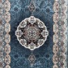 سجاد تركي كاشان دائري 1019A سماوي مقاس 200*200