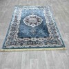 سجاد تركي كاشان دائري 1019A سماوي مقاس 200*200