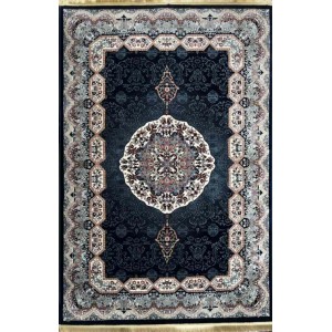 سجاد تركي كاشان 1019A كحلي مقاس 100*300