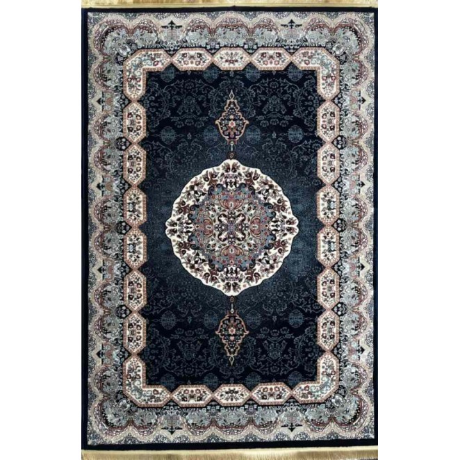 سجاد تركي كاشان 1019A كحلي مقاس 100*300