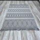 Bulgari Nordic Rugs 19409D Gray Beige Size 100*300