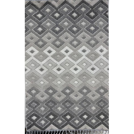 Bulgari Nordic Carpet 19513C Gray Size 300*400