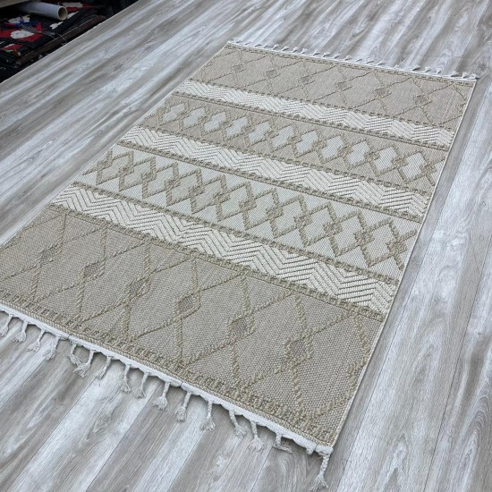 Bvlgari Nordic Carpet 19409D Beige Size 80*150