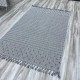 Bulgari Nordic Carpet 19527B Gray White Size 100*300