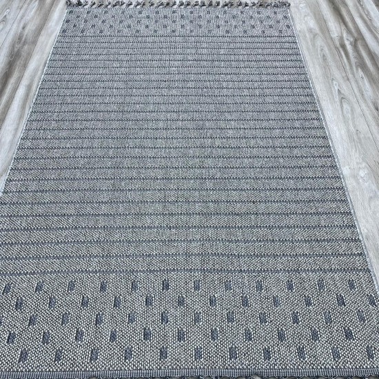 Bulgari Nordic Carpet 19527B Gray White Size 300*400