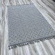 Bulgari Nordic Carpet 19527B Gray White Size 100*300