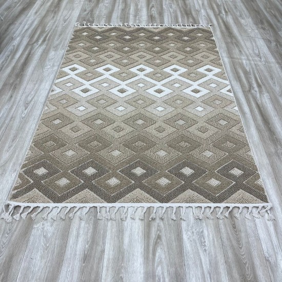 Bvlgari Nordic Carpet 19513C Beige White Size 300*400