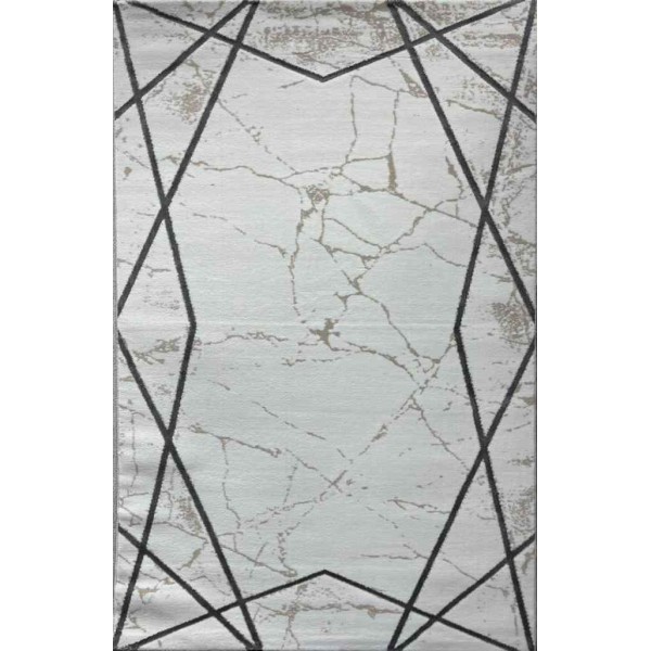 Turkish Aria carpet 3015A, cream gray, size 80*150