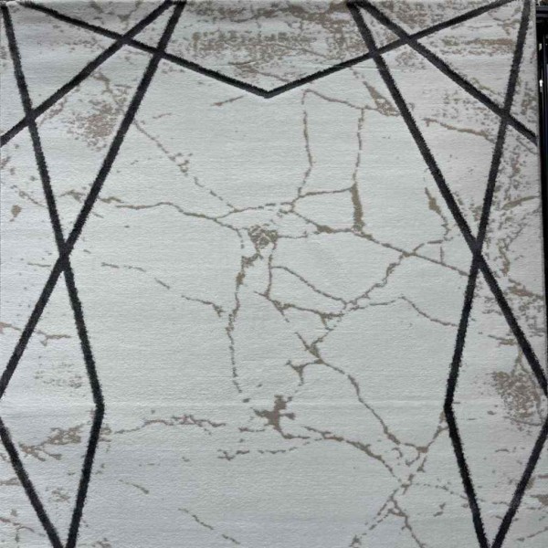 Turkish Aria carpet 3015A, cream gray, size 80*150