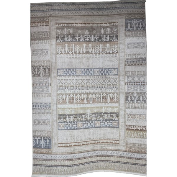 سجاد ارتلاين بوهيمي تركي 1906B كريم فيزون مقاس 150*220