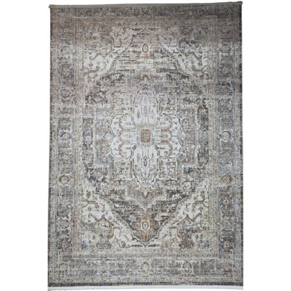 ARTLYNN Bohemian Turkish Carpet 1923A CREAM ANTRASIT Size 150*220