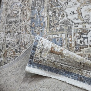 سجاد ارتلاين بوهيمي تركي 1923A كريم سماوي مقاس 300*400