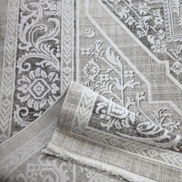ARTLYNN Bohemian Turkish Carpet A193C CREAM ANTRASIT Size 250*350
