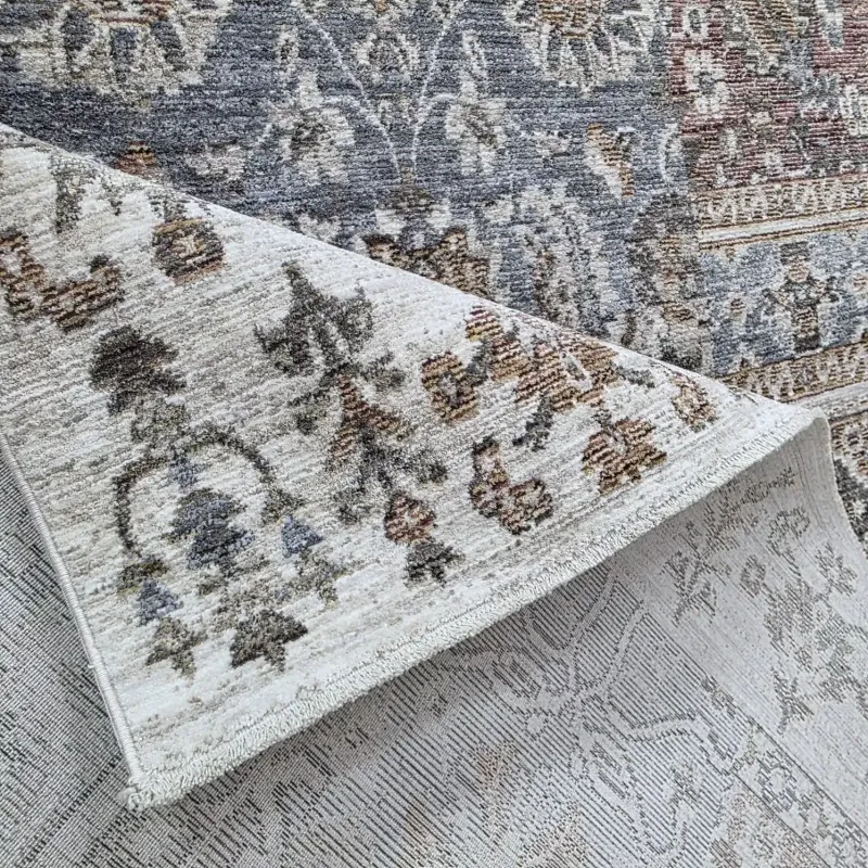 Turkish Bohemian Rug A509A Dark beige Size 300*400
