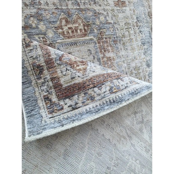سجاد بوهيمي تركي A640A انتراسيت غامق مقاس 150*220