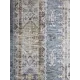 Turkish Bohemian Rug A640A ANTRASIT dark Size 50*80