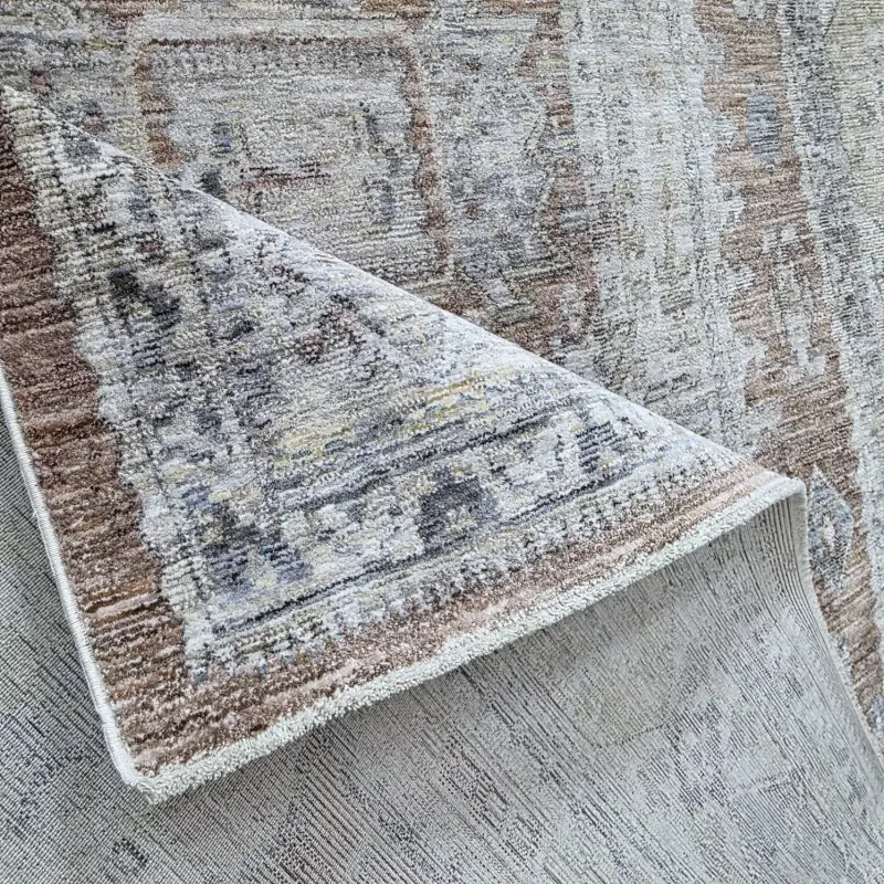 سجاد بوهيمي تركي A640A انتراسيت بيج مقاس 250*350