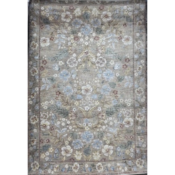 Turkish Bohemian Rug HERBALYNN A492A RUST Size 150*220