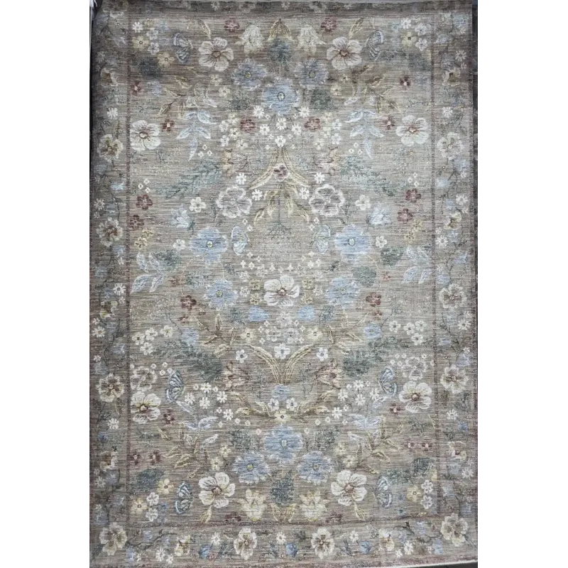 Turkish Bohemian Rug HERBALYNN A492A RUST Size 50*80
