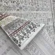 Turkish Bohemian Rug HERBALYNN A946A cream Size 50*80