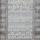 Turkish Bohemian Rug HERBALYNN A946A cream Size 50*80