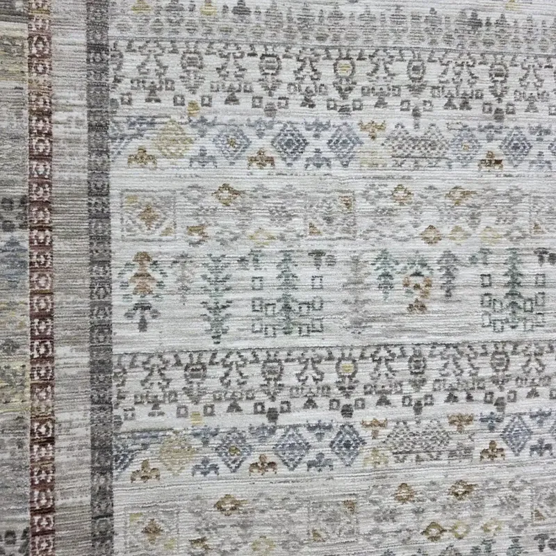 Turkish Bohemian Rug HERBALYNN A946A cream Size 50*80