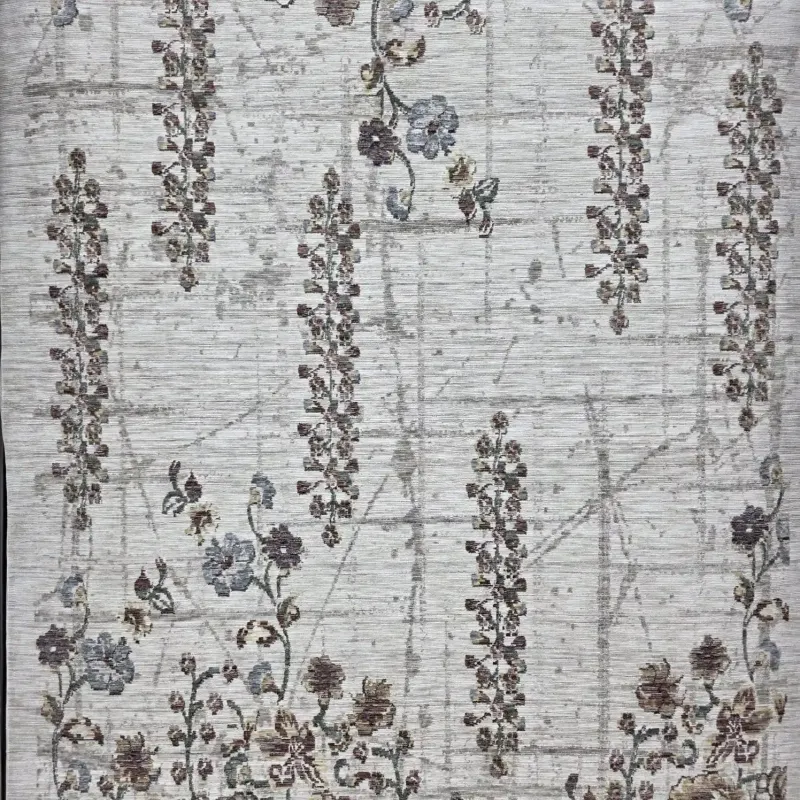 Turkish Bohemian Rug HERBALYNN A963A cream Size 50*80